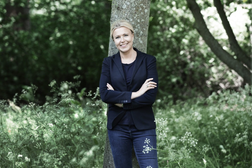 Foto af Charlotte Skovgaard, direktør Merkur Andelskasse